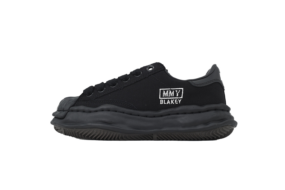 EM Sneakers Mihara Yasuhiro Canvas All Black NO.707