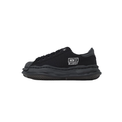 EM Sneakers Mihara Yasuhiro Canvas All Black NO.707 01