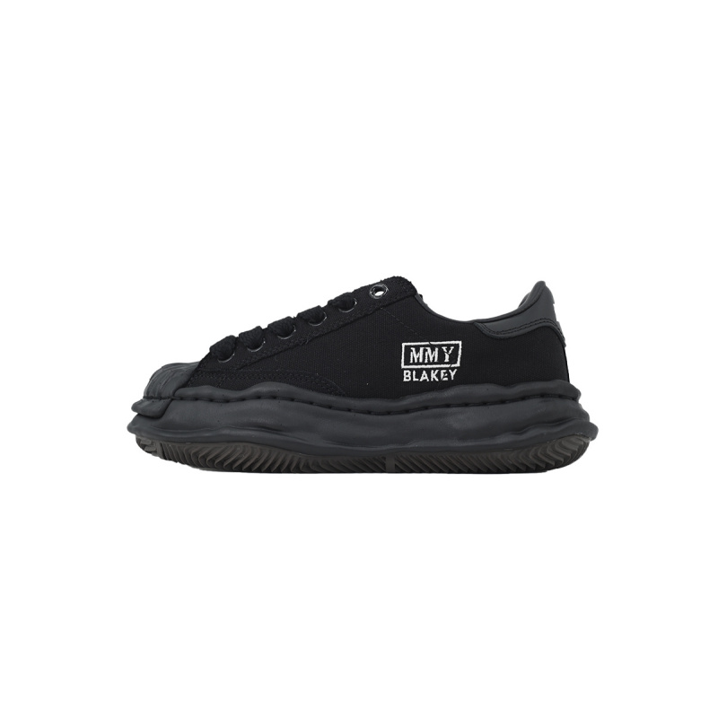 EM Sneakers Mihara Yasuhiro Canvas All Black NO.707