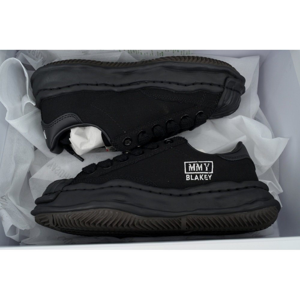 EM Sneakers Mihara Yasuhiro Canvas All Black NO.707