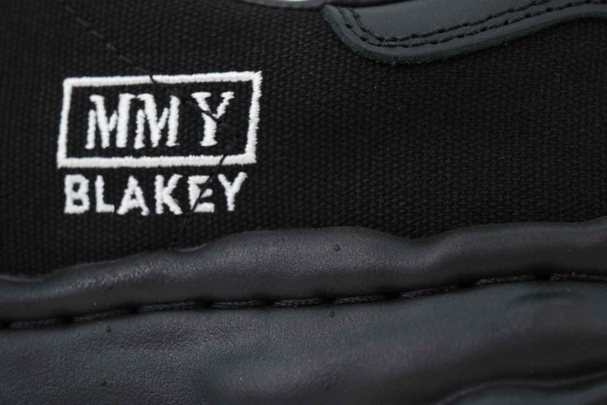 EM Sneakers Mihara Yasuhiro Canvas All Black NO.707