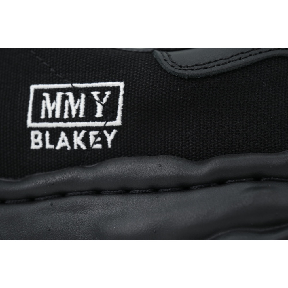EM Sneakers Mihara Yasuhiro Canvas All Black NO.707