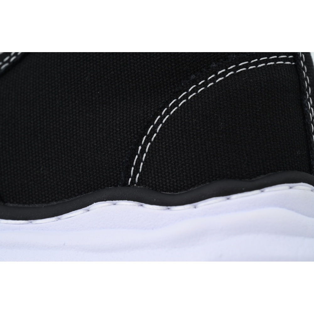 EM Sneakers Mihara Yasuhiro PETERSON OG Sole High-top Sneaker Black And White NO.737