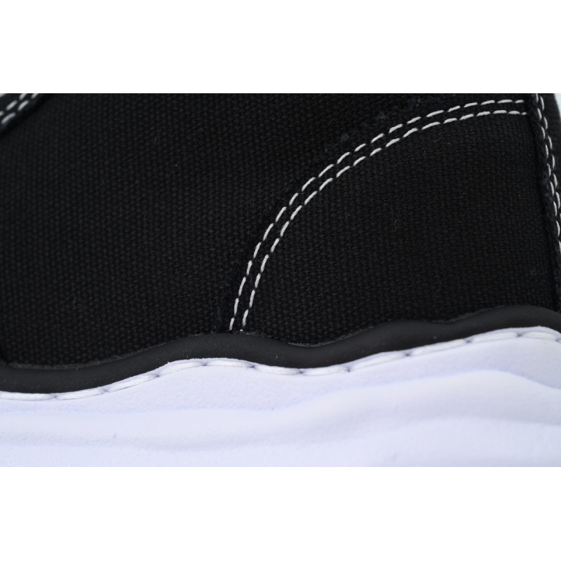 EM Sneakers Mihara Yasuhiro PETERSON OG Sole High-top Sneaker Black And White NO.737