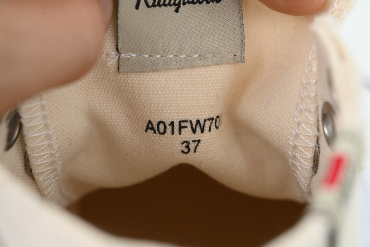 EM Sneakers Mihara Yasuhiro PETERSON OG Sole High-top Sneaker White NO.738