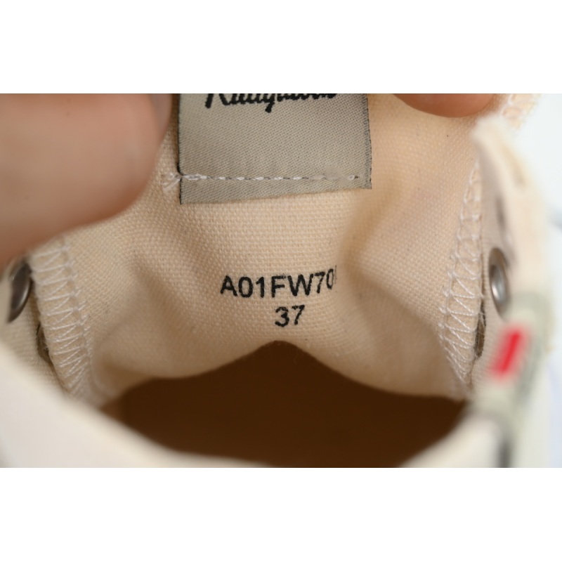 EM Sneakers Mihara Yasuhiro PETERSON OG Sole High-top Sneaker White NO.738