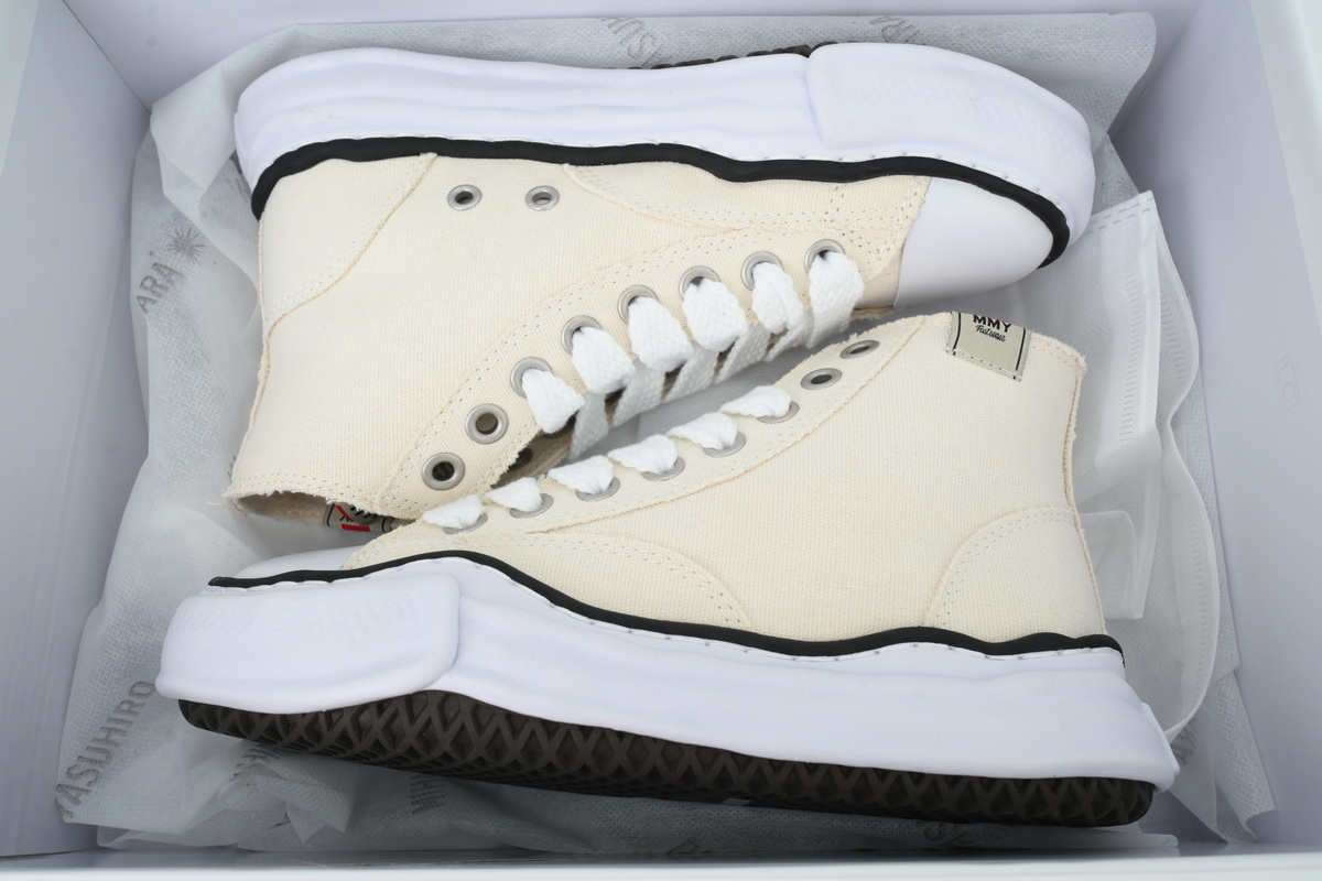 EM Sneakers Mihara Yasuhiro PETERSON OG Sole High-top Sneaker White NO.738