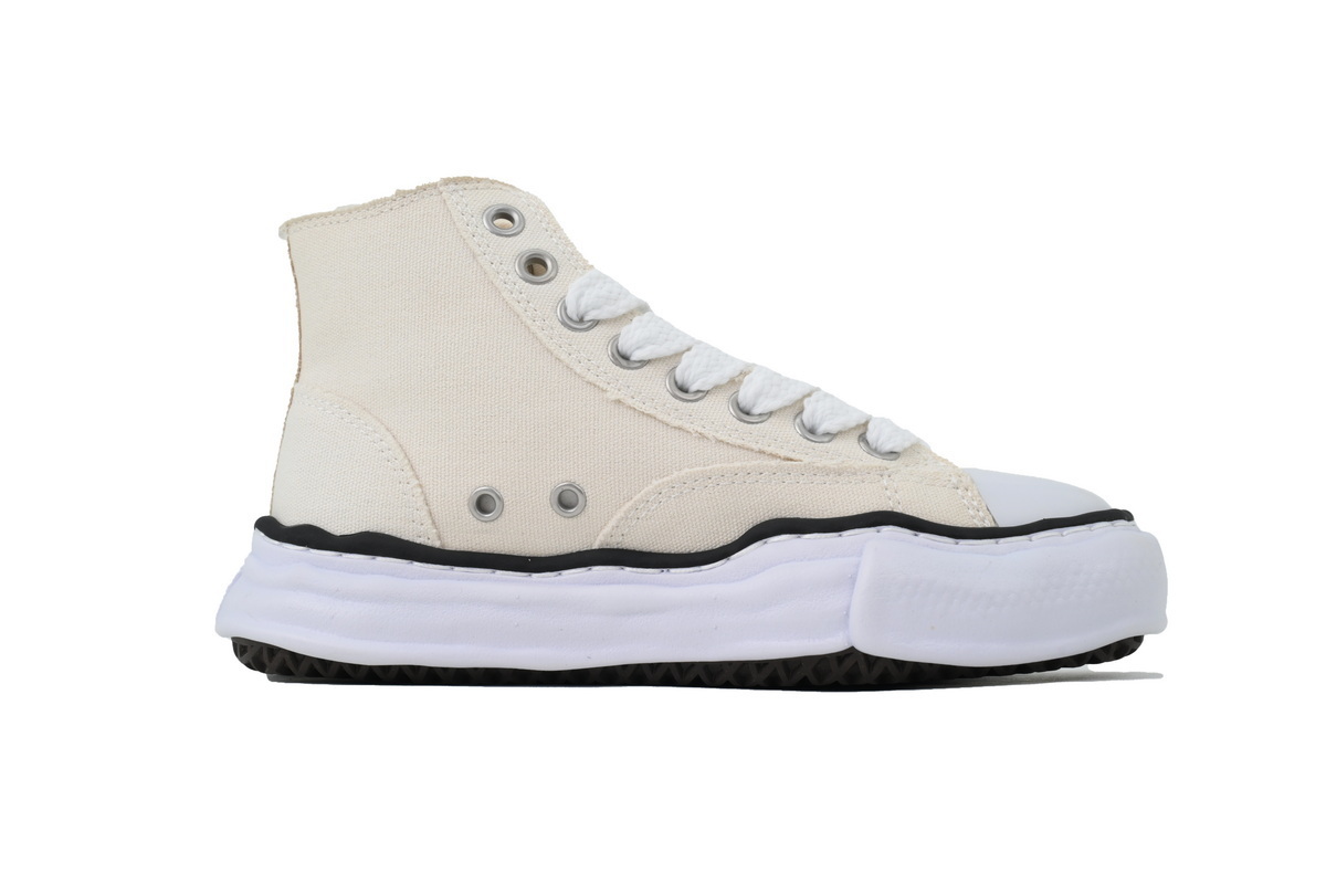 EM Sneakers Mihara Yasuhiro PETERSON OG Sole High-top Sneaker White NO.738