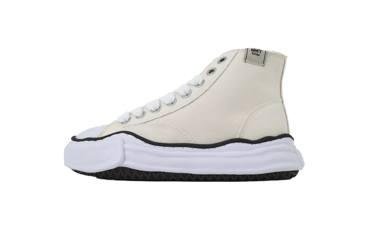 EM Sneakers Mihara Yasuhiro PETERSON OG Sole High-top Sneaker White NO.738