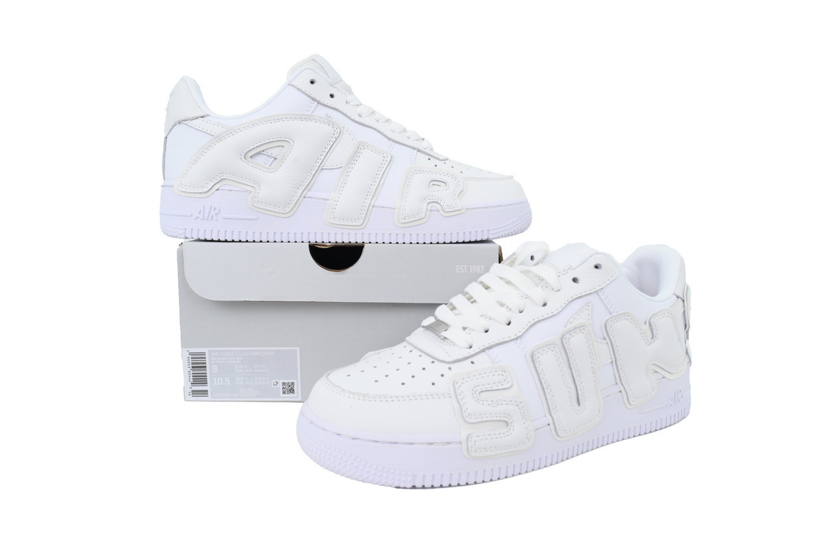 EM Sneakers Nike Air Force 1 Low Cactus Plant Flea Market White (2020)