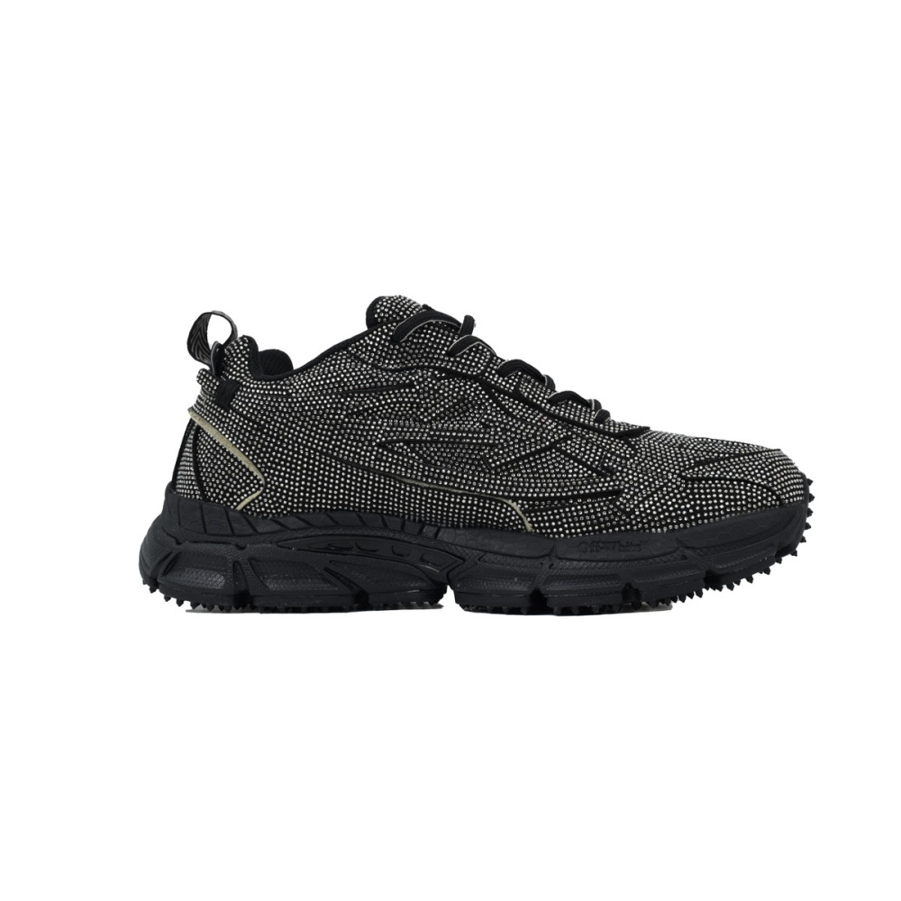 EM Sneakers OFF-WHITE Be Right Back Out Of Black Glitter
