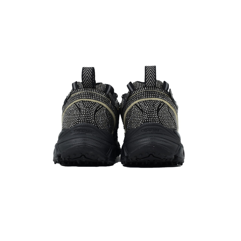 EM Sneakers OFF-WHITE Be Right Back Out Of Black Glitter