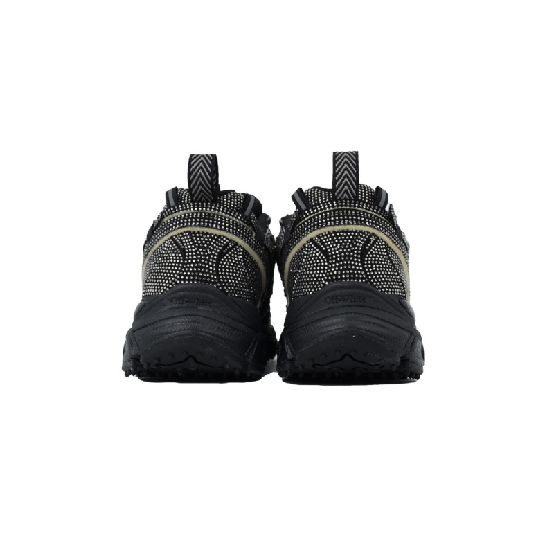 EM Sneakers OFF-WHITE Be Right Back Out Of Black Glitter