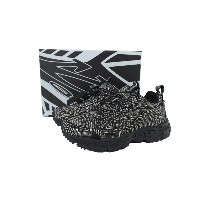 EM Sneakers OFF-WHITE Be Right Back Out Of Black Glitter