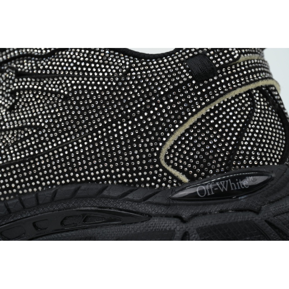 EM Sneakers OFF-WHITE Be Right Back Out Of Black Glitter
