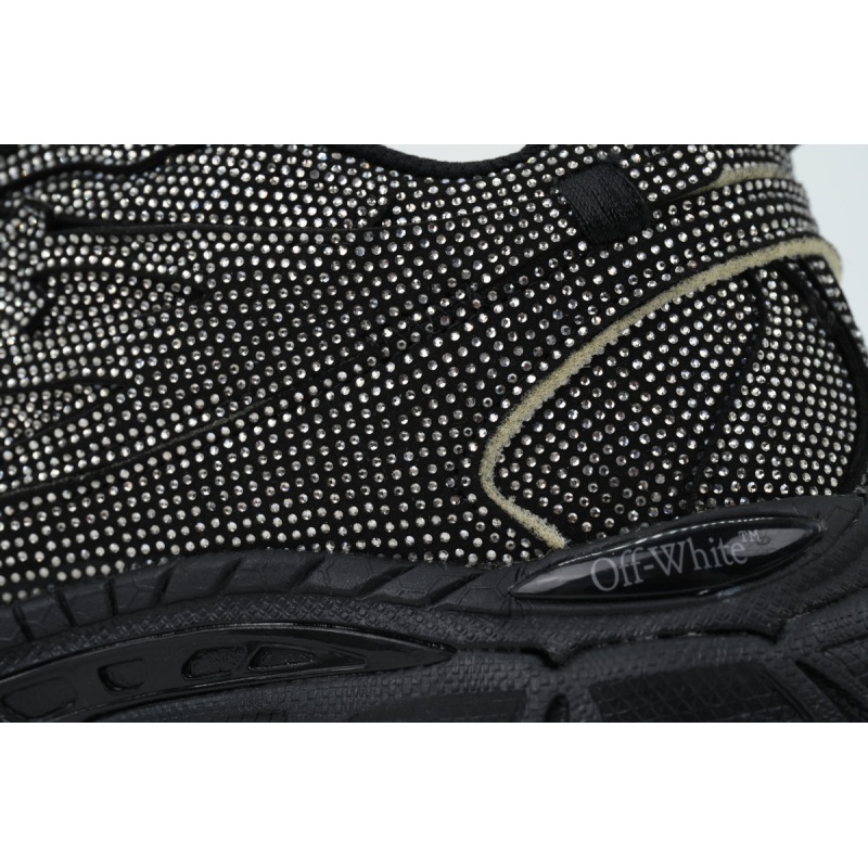 EM Sneakers OFF-WHITE Be Right Back Out Of Black Glitter