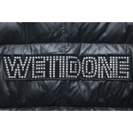 EM Sneakers WE11DONE 24Fw Rivet Long Down Jacket Black