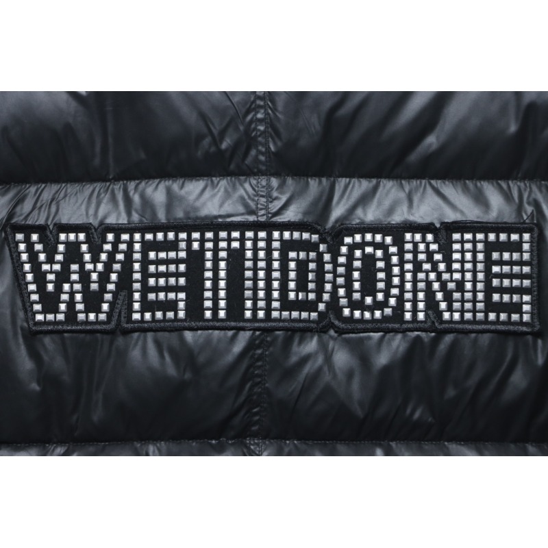 EM Sneakers WE11DONE 24Fw Rivet Long Down Jacket Black
