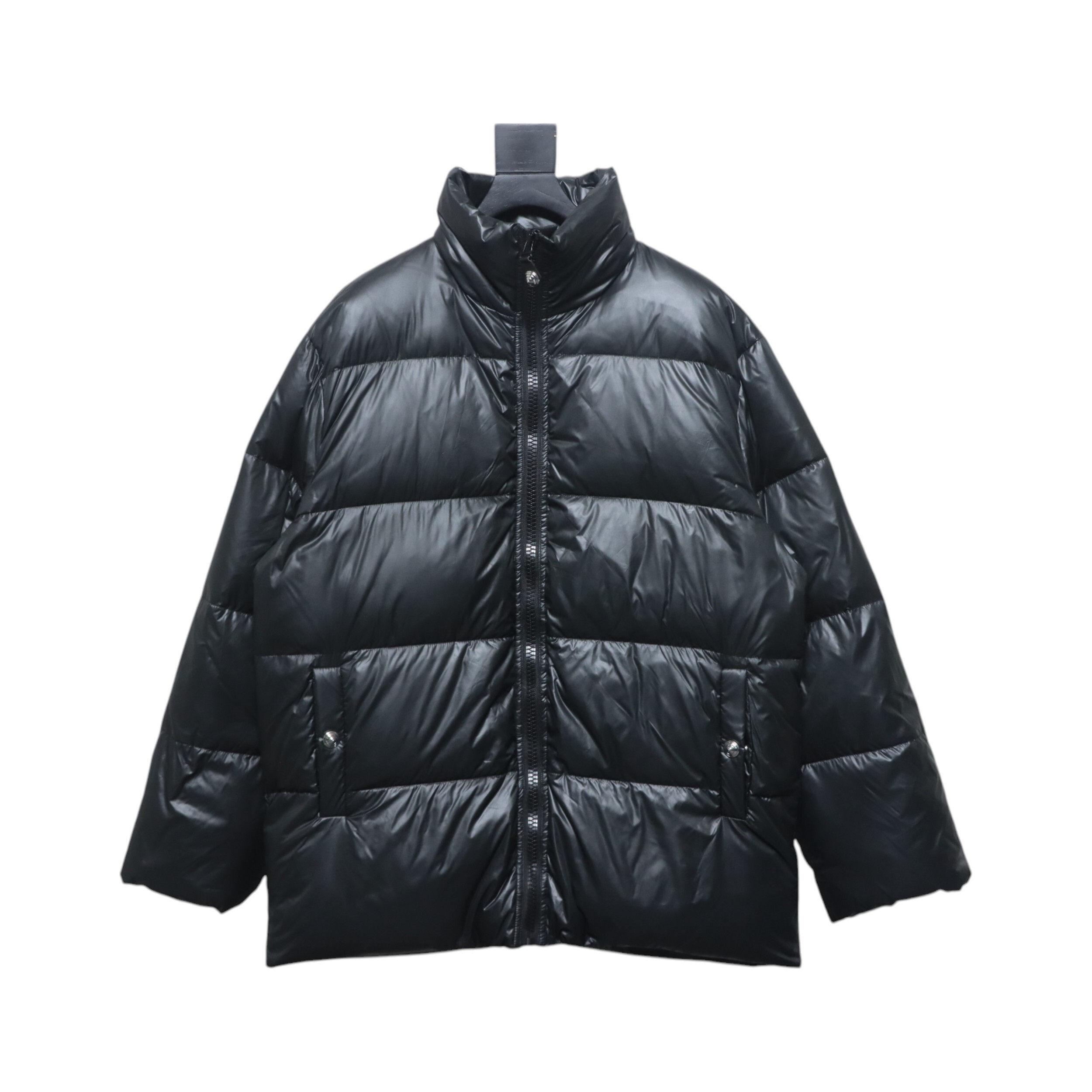 EM Sneakers WE11DONE 24Fw Rivet Long Down Jacket Black