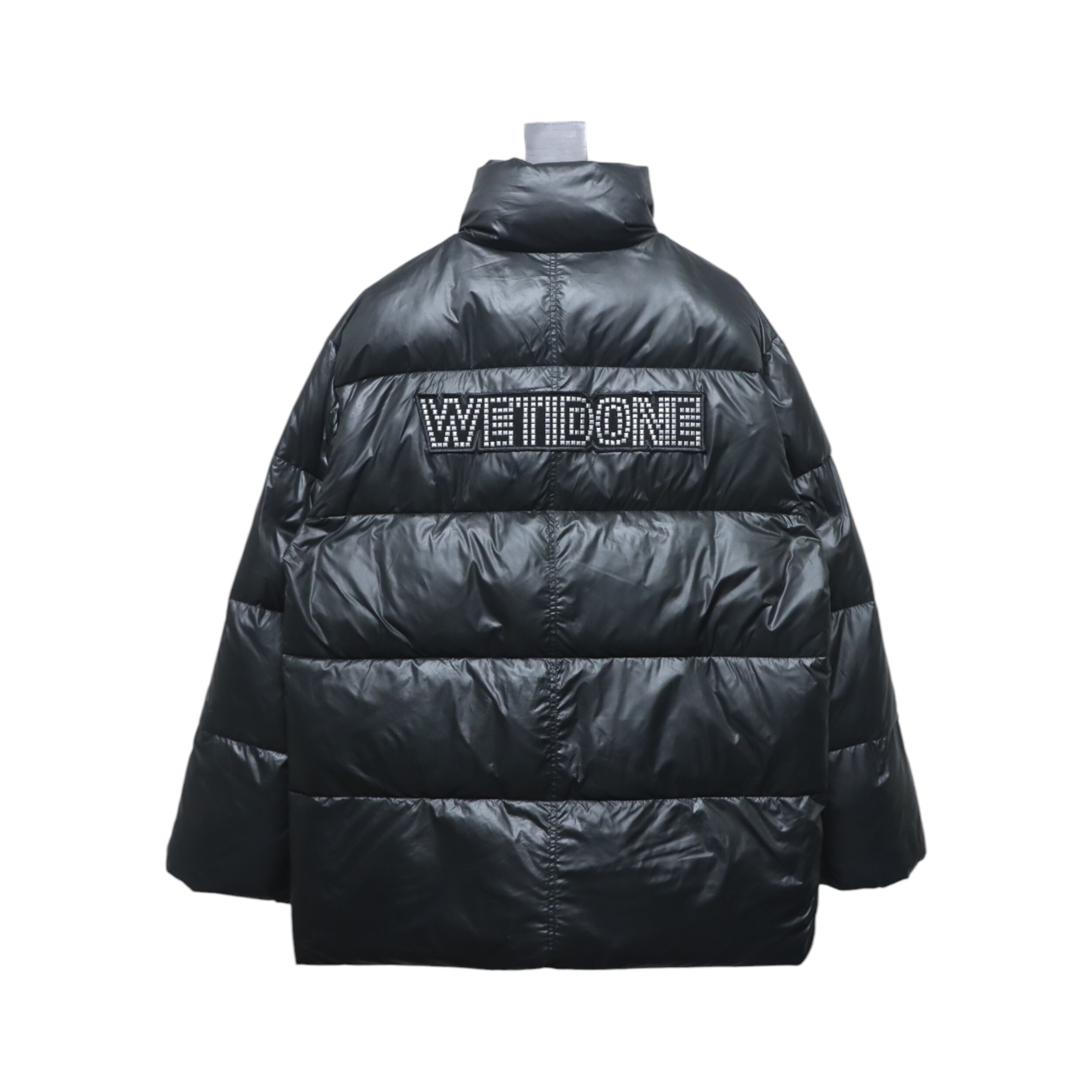 EM Sneakers WE11DONE 24Fw Rivet Long Down Jacket Black