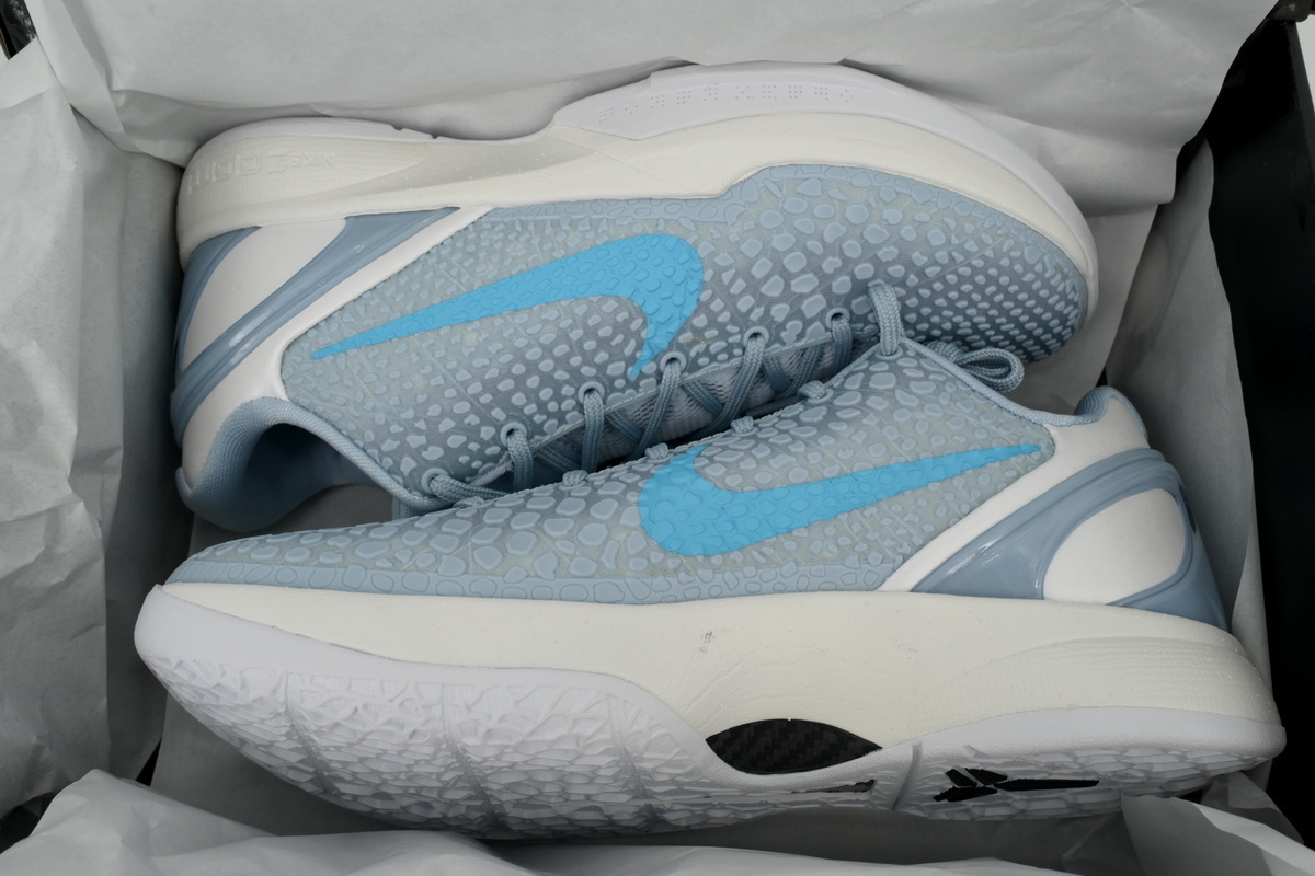 EM Sneakers Nike Kobe 6 Protro x Caitlin Clark Light Armory Blue