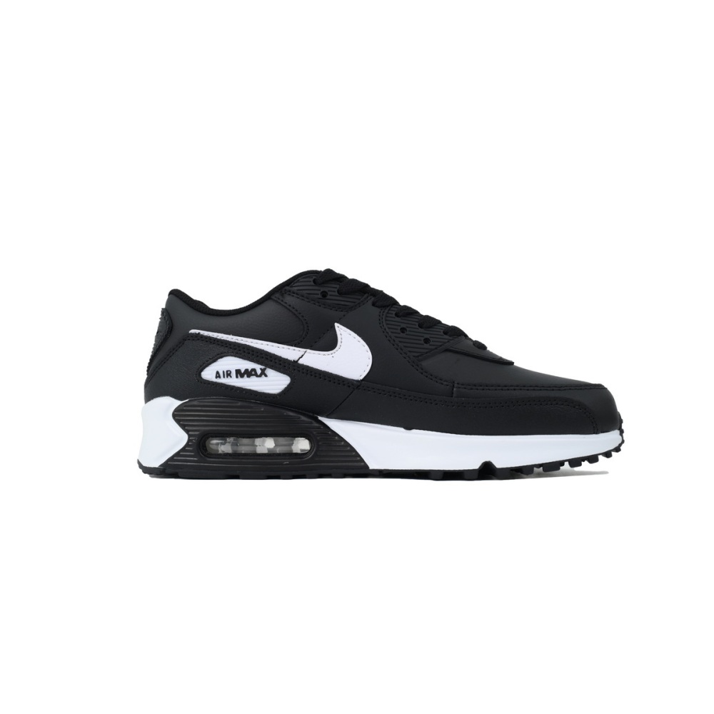 EM Sneakers Nike Air Max 90 Leather GS Black White