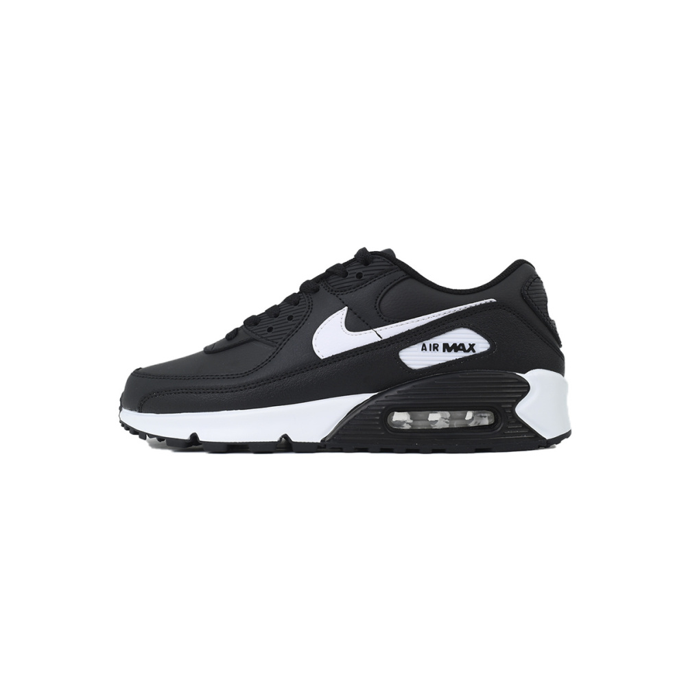 EM Sneakers Nike Air Max 90 Leather GS Black White