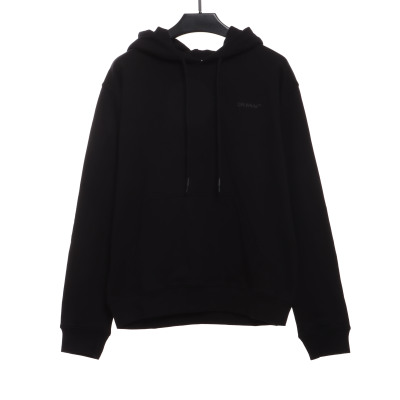 EM Sneakers Off-White Hoodie Black Overlapping Zebra Crosshairs Arrow Print 01