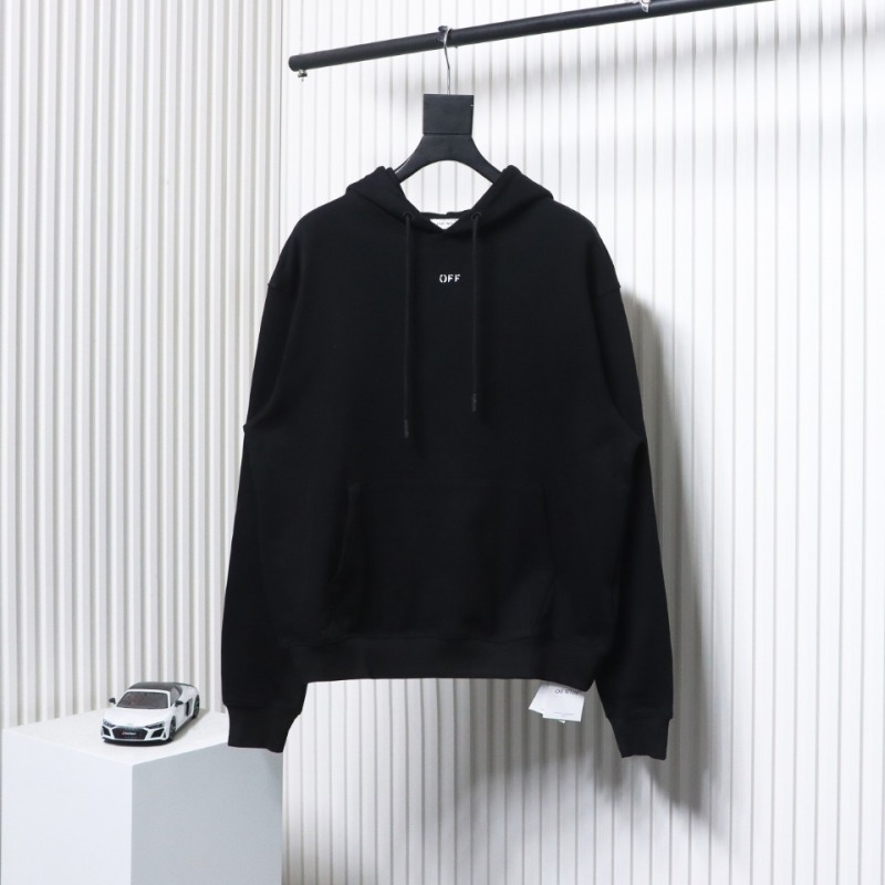 EM Sneakers Off-White Hoodie Black Moon Arrow Planet Print