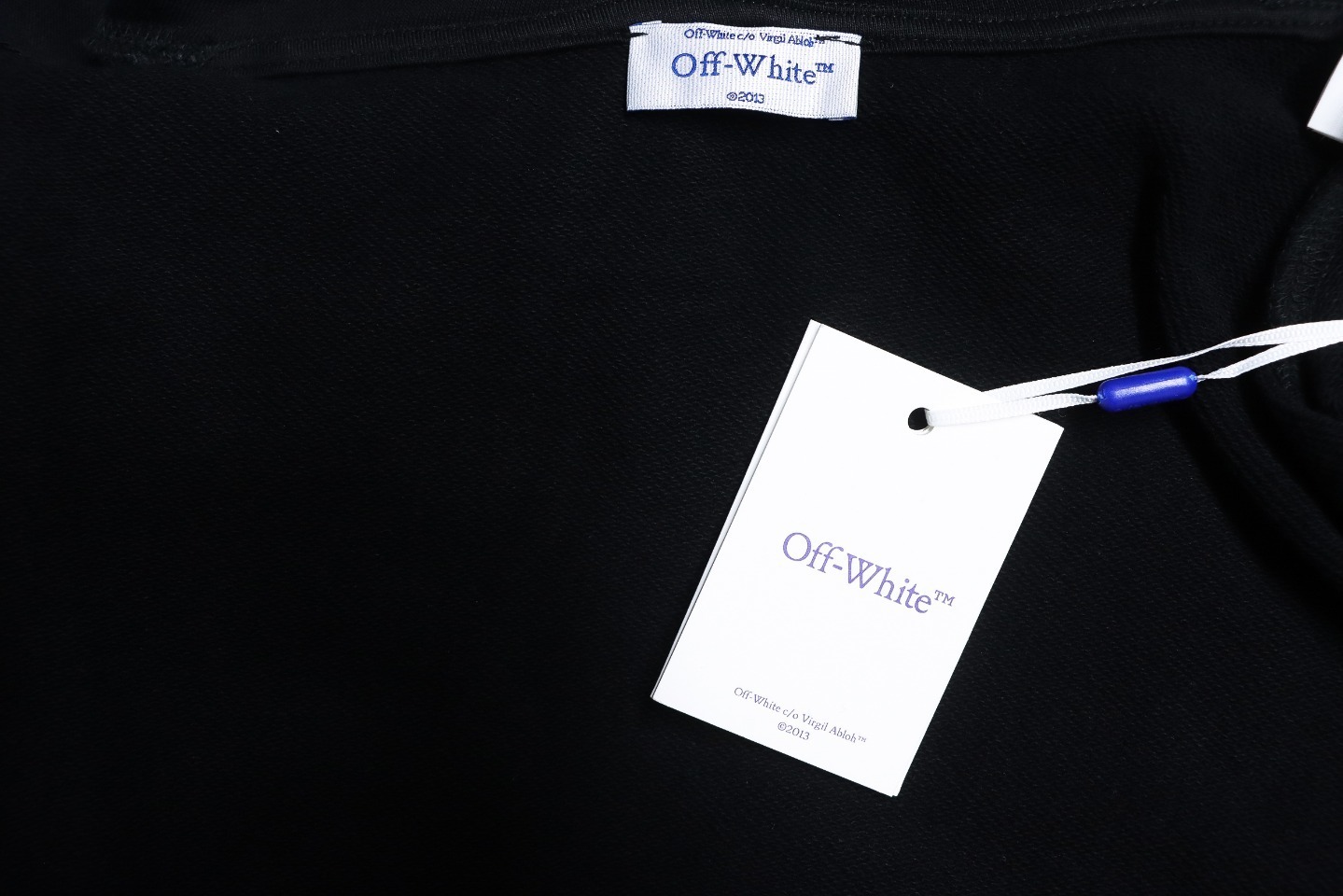 EM Sneakers Off-White Hoodie Black Moon Arrow Planet Print