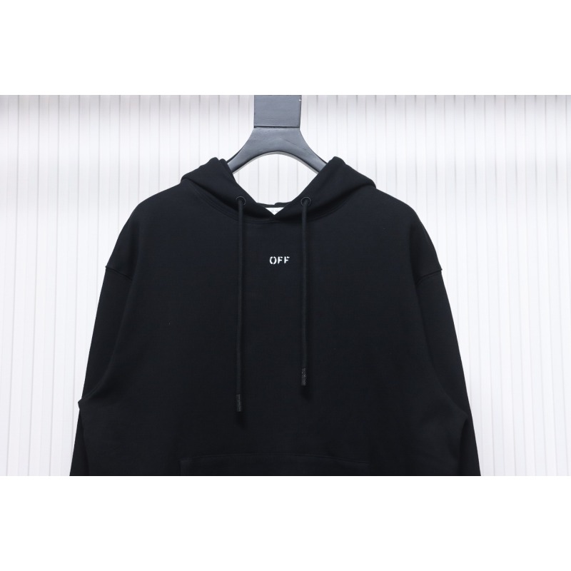 EM Sneakers Off-White Hoodie Black Moon Arrow Planet Print
