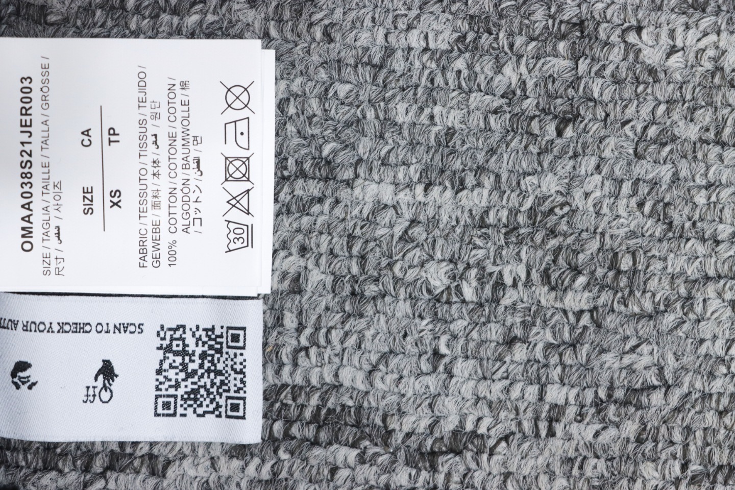 EM Sneakers Off-White Hoodie Black OW Caravaggio Black and White Religious Print