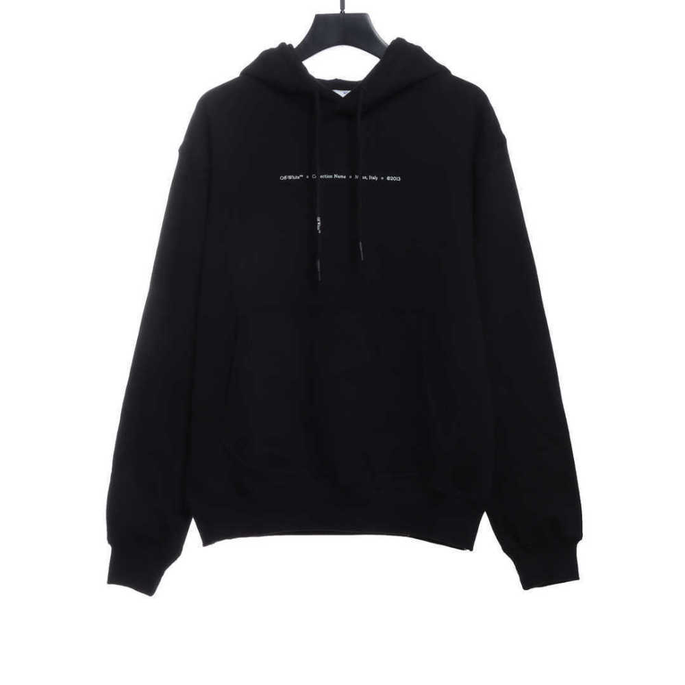 EM Sneakers Off-White Hoodie Eco Limited Edition Logo Green Arrow Black