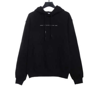 EM Sneakers Off-White Hoodie Eco Limited Edition Logo Green Arrow Black 01