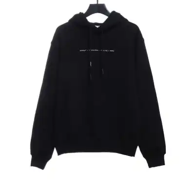 EM Sneakers Off-White Hoodie Eco Limited Edition Logo Green Arrow Black 01