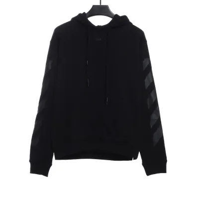 EM Sneakers Off-White Hoodie Overlapping Arrows Black 01
