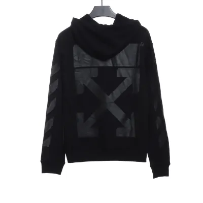 EM Sneakers Off-White Hoodie Overlapping Arrows Black 02