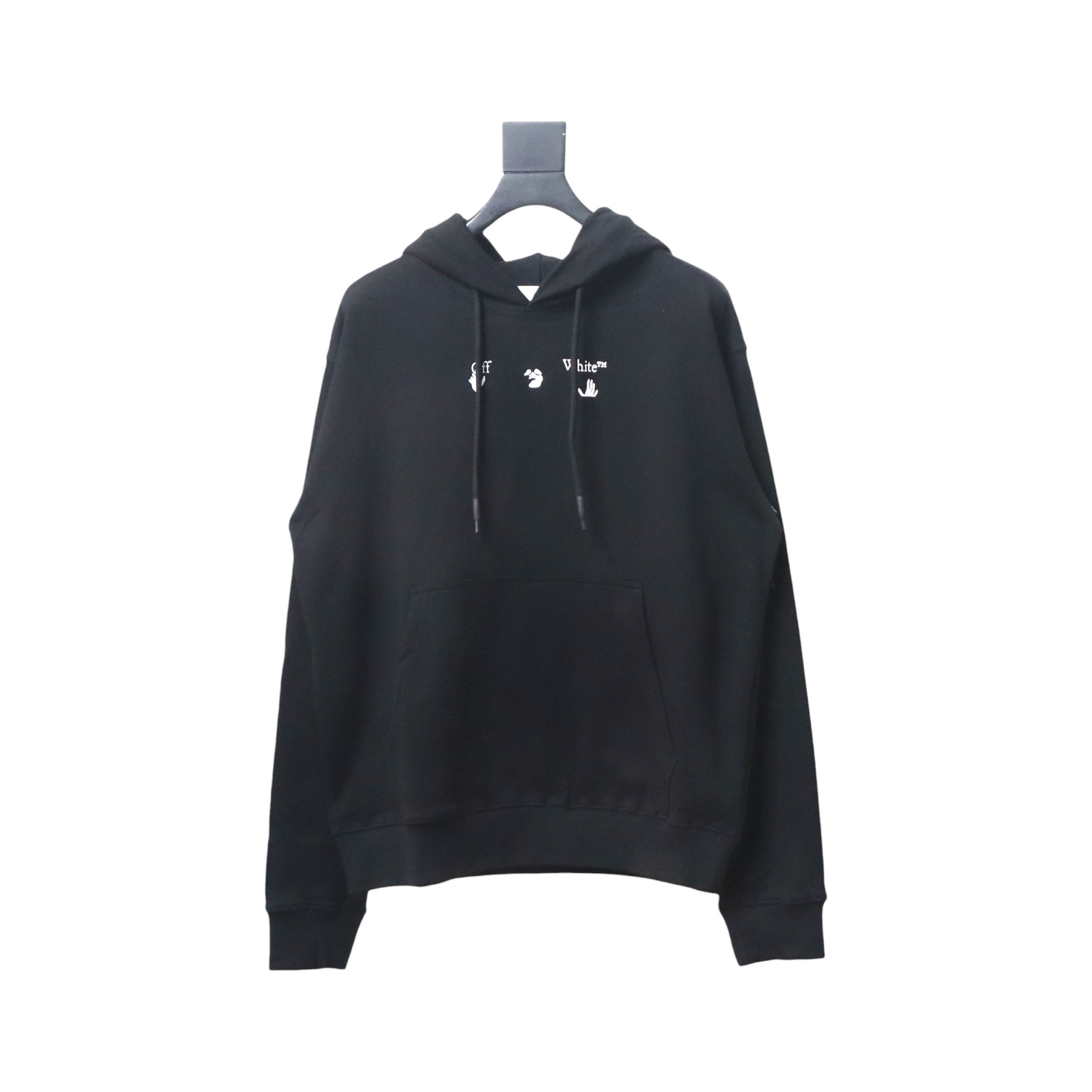 EM Sneakers Off-White Hoodie OW Red Gray Melted Arrow Black