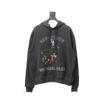 EM Sneakers Off-White Hoodie OW Washed Back Color Religious Dark Gray