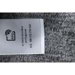 EM Sneakers Off-White Hoodie OW Washed Back Color Religious Dark Gray