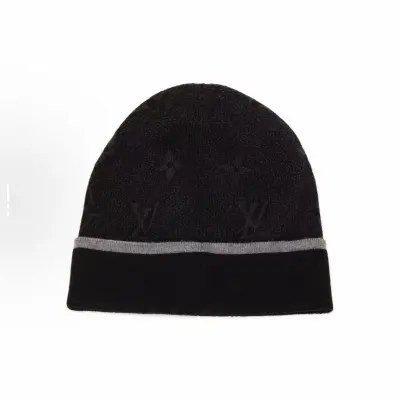 EM Sneakers Louis Vuitton My Monogram Eclipse Hat Black 02