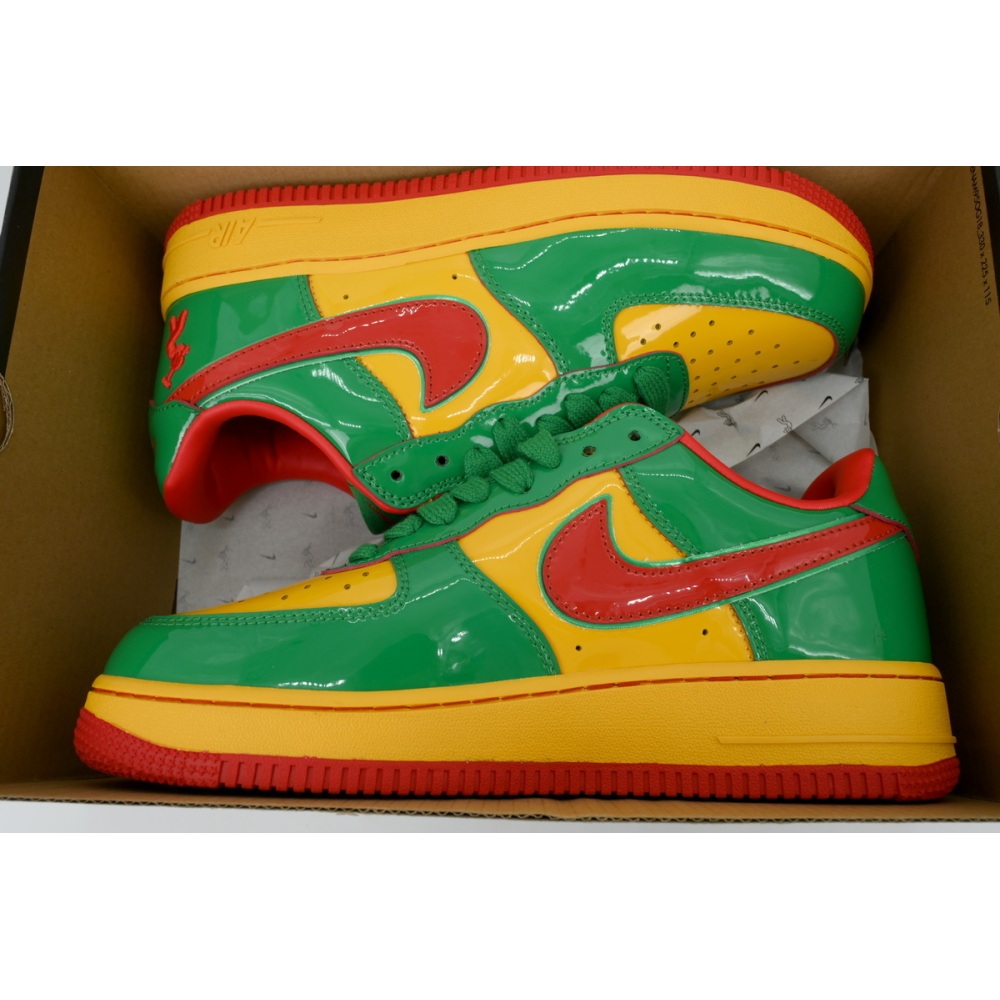 EM Sneakers Nike Air Force 1 Low x Lil Yachty Concrete Boys - Lucky Green