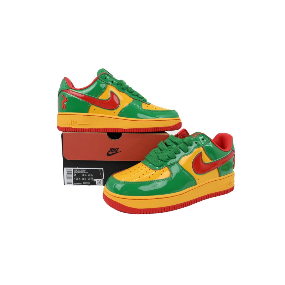 EM Sneakers Nike Air Force 1 Low x Lil Yachty Concrete Boys - Lucky Green
