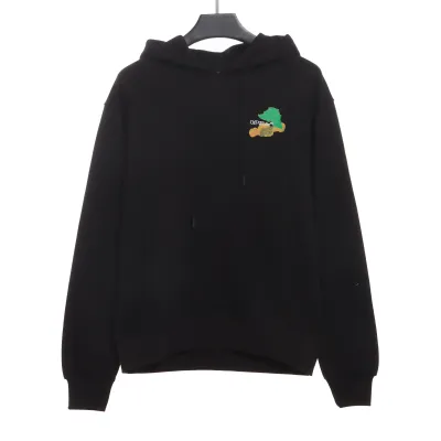 EM Sneakers Off-White Hoodie Black Eco-friendly Graffiti Ink Arrow Print 01