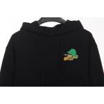 EM Sneakers Off-White Hoodie Black Eco-friendly Graffiti Ink Arrow Print