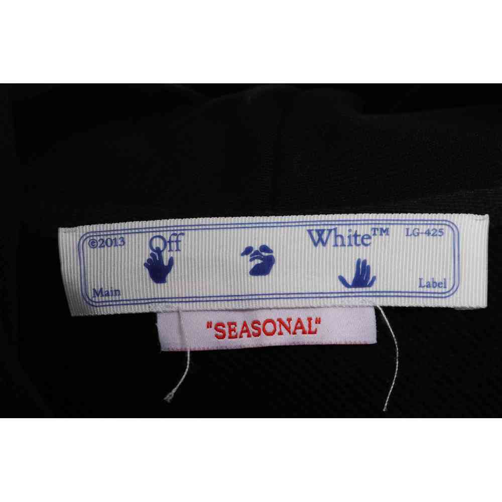 EM Sneakers Off-White Hoodie Black Palm Scissor Head Arrow Print