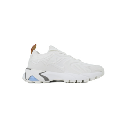 EM Sneakers Louis Vuitton LV Runner Tatic Sneaker All White 02