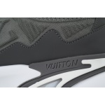 EM Sneakers Louis Vuitton LV Runner Tatic Sneaker Gray and White