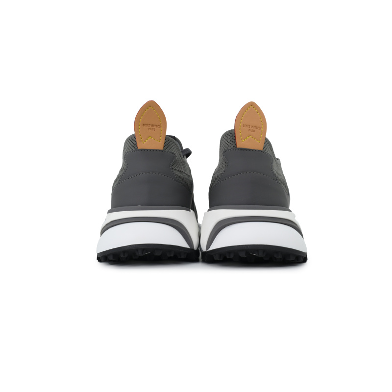 EM Sneakers Louis Vuitton LV Runner Tatic Sneaker Gray and White