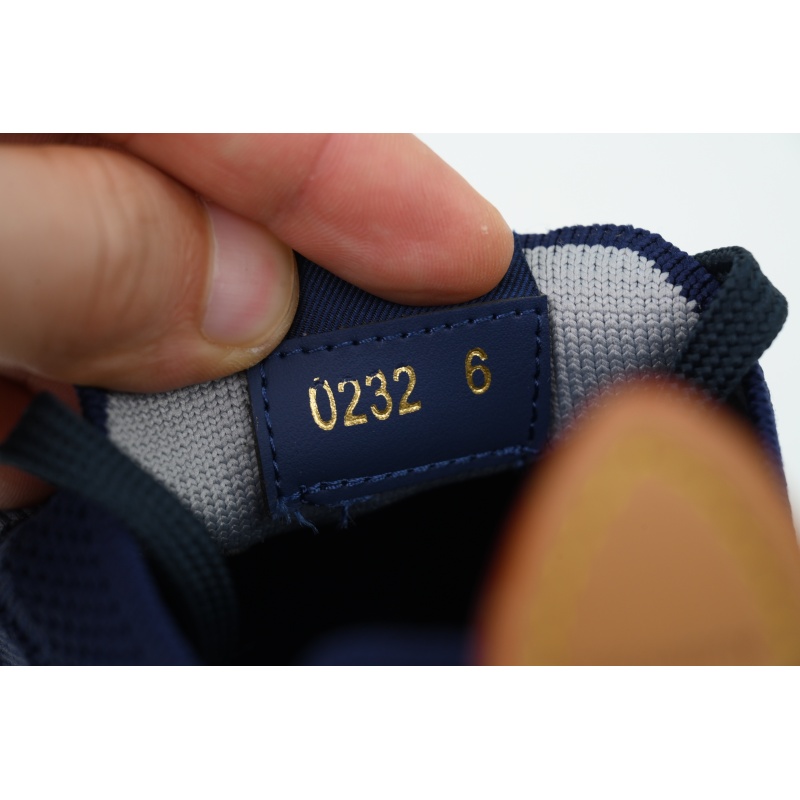 EM Sneakers Louis Vuitton LV Runner Tatic Sneaker Navy Blue